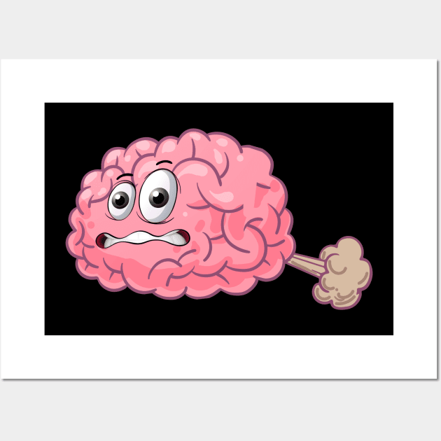 Brain Fart Wall Art by theteerex